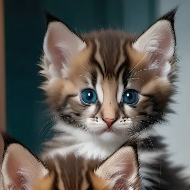 chat with ai character: conjoined kittens