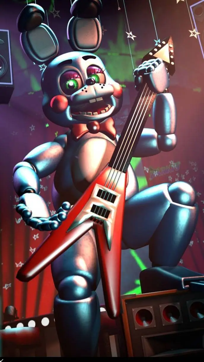 ai character: Toy bonnie♡ background