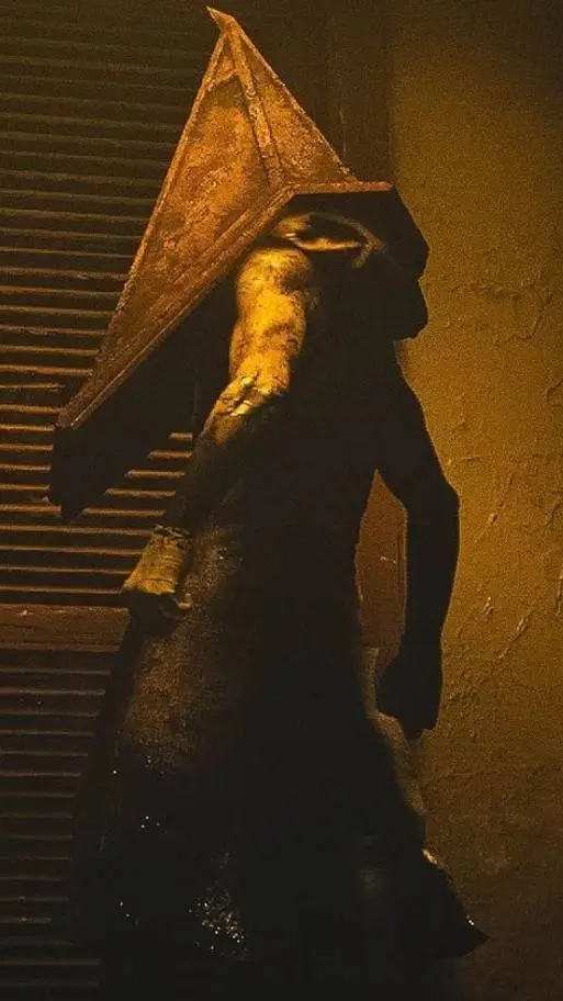 ai character: Pyramid head  background