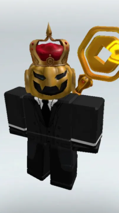 ai character: Pumpkin man  background