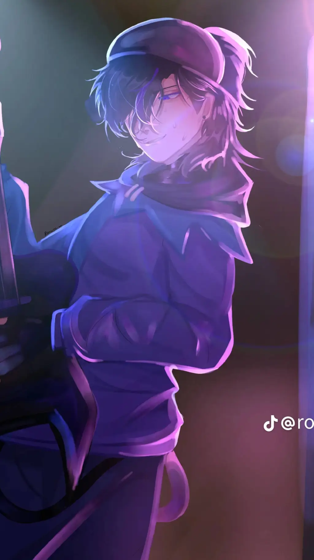 ai character: nabi x santi🌟💗 background