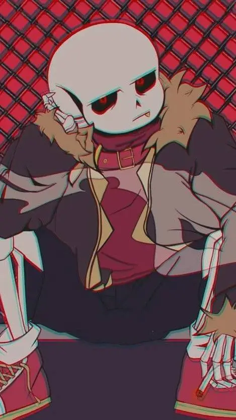 ai character: Mafia Fell_Sans background