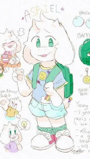 ai character: Asriel background
