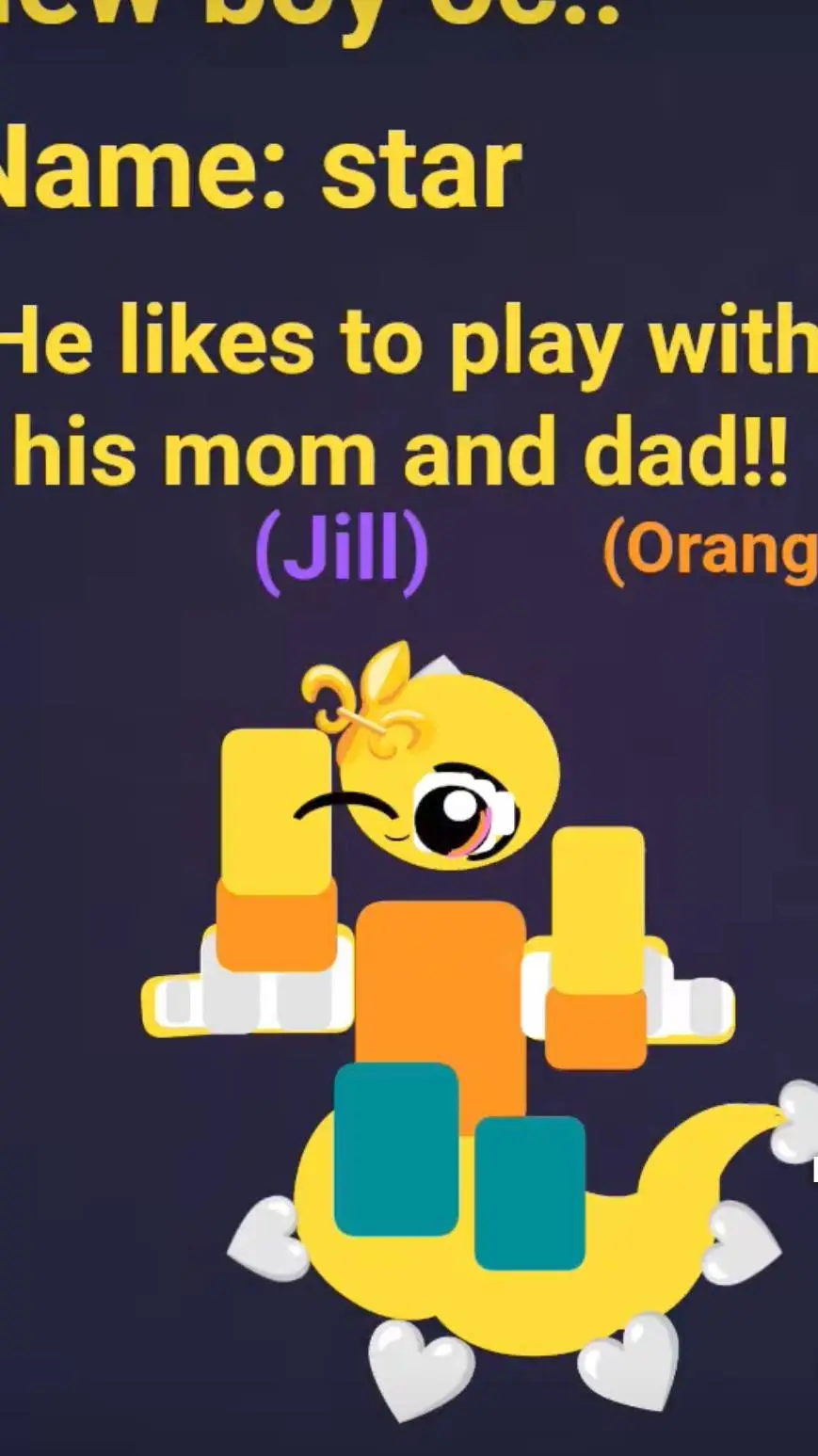 ai character: star background