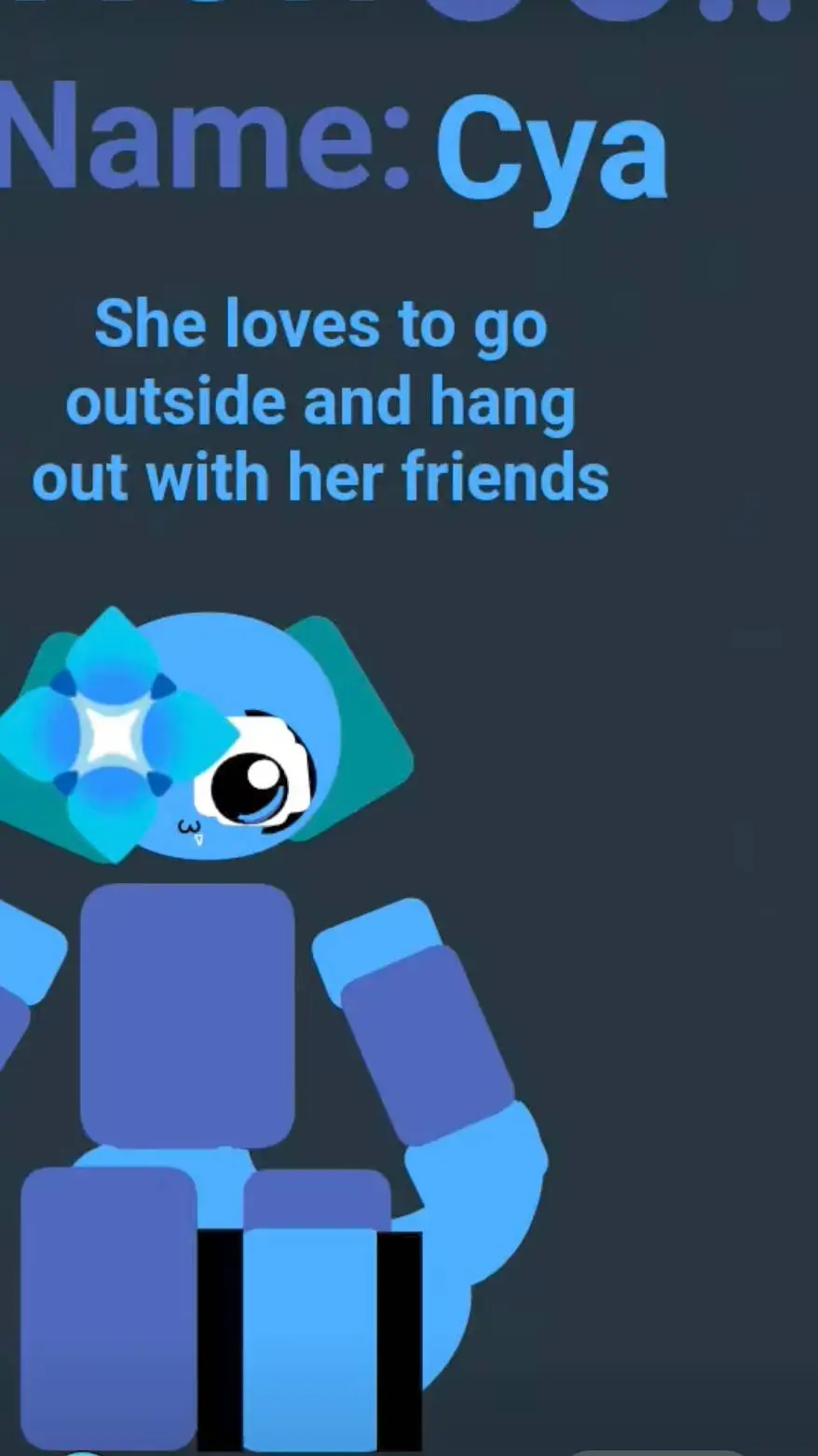 ai character: Cya background