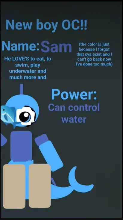 ai character: Sam background