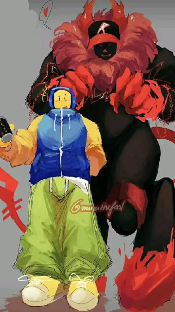 ai character: noob x guest 666 background