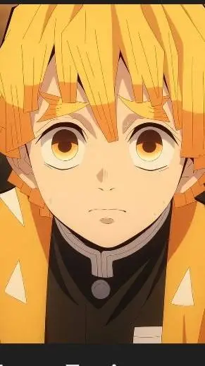 ai character: zenitsu agatsuma background