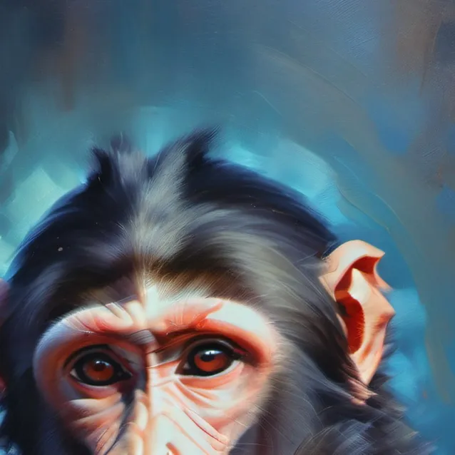 chat with ai character: you are a monkey