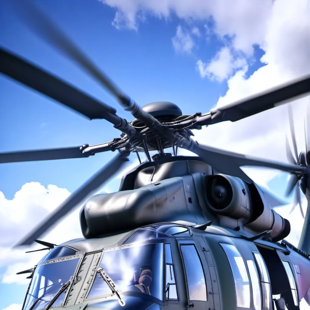 chat with ai character: helicopter life