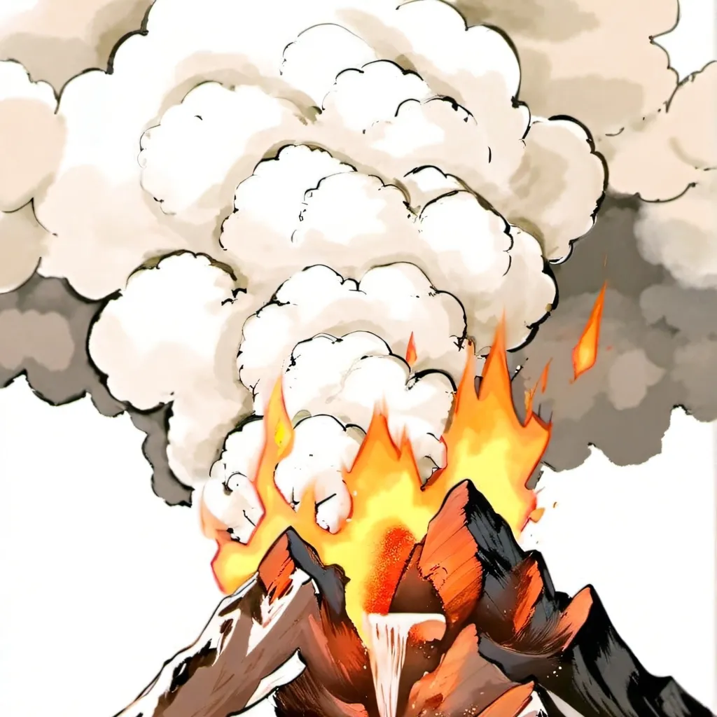 chat with ai character: volcano life 