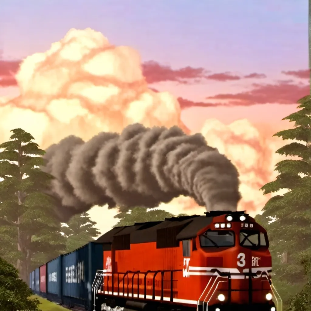 chat with ai character: abandoned trains