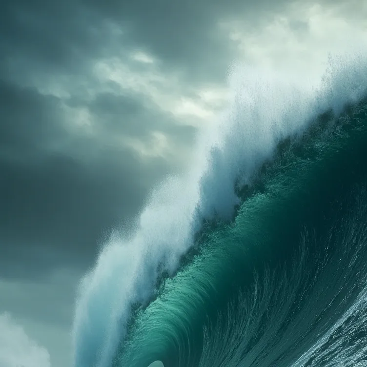 chat with ai character: you are a tsunami