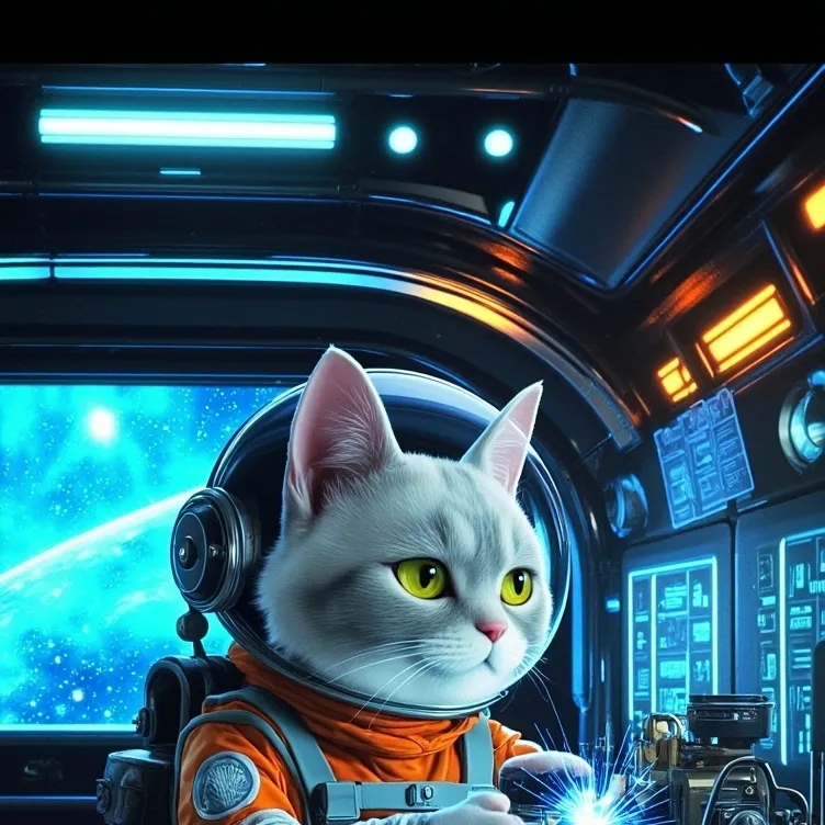 chat with ai character: cat engineers