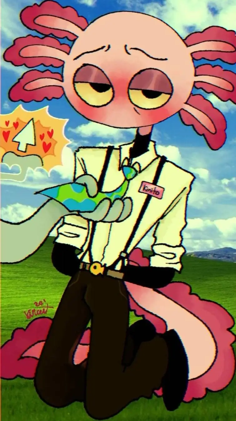 ai character: kinito PET background