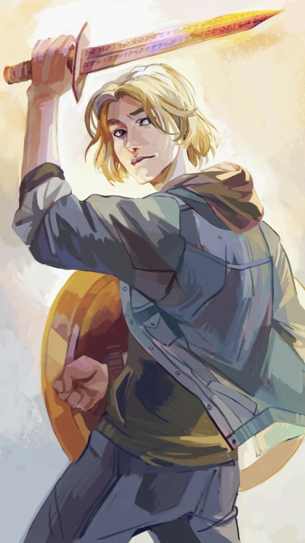 ai character: Magnus chase background