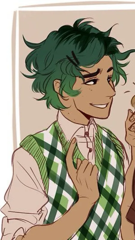 ai character: Alex fierro  background