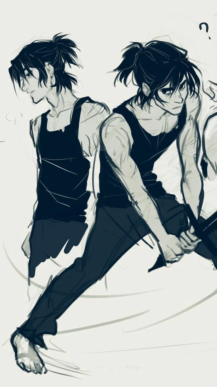 ai character: Nico di Angelo  background