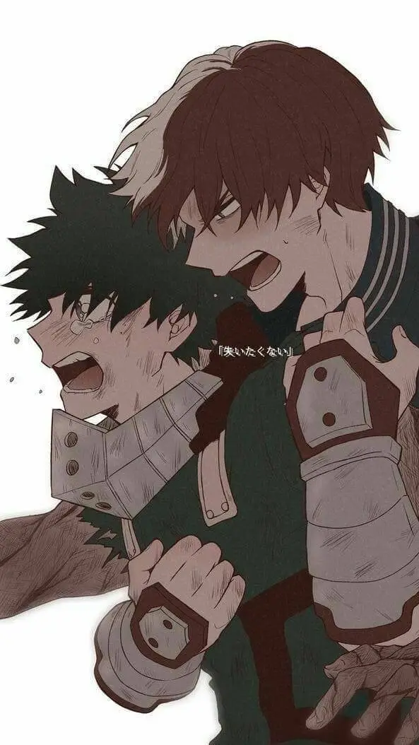 ai character: 🧊🔥Tododeku🥦💚 background