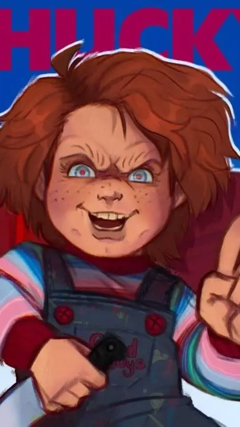 ai character: chucky  background