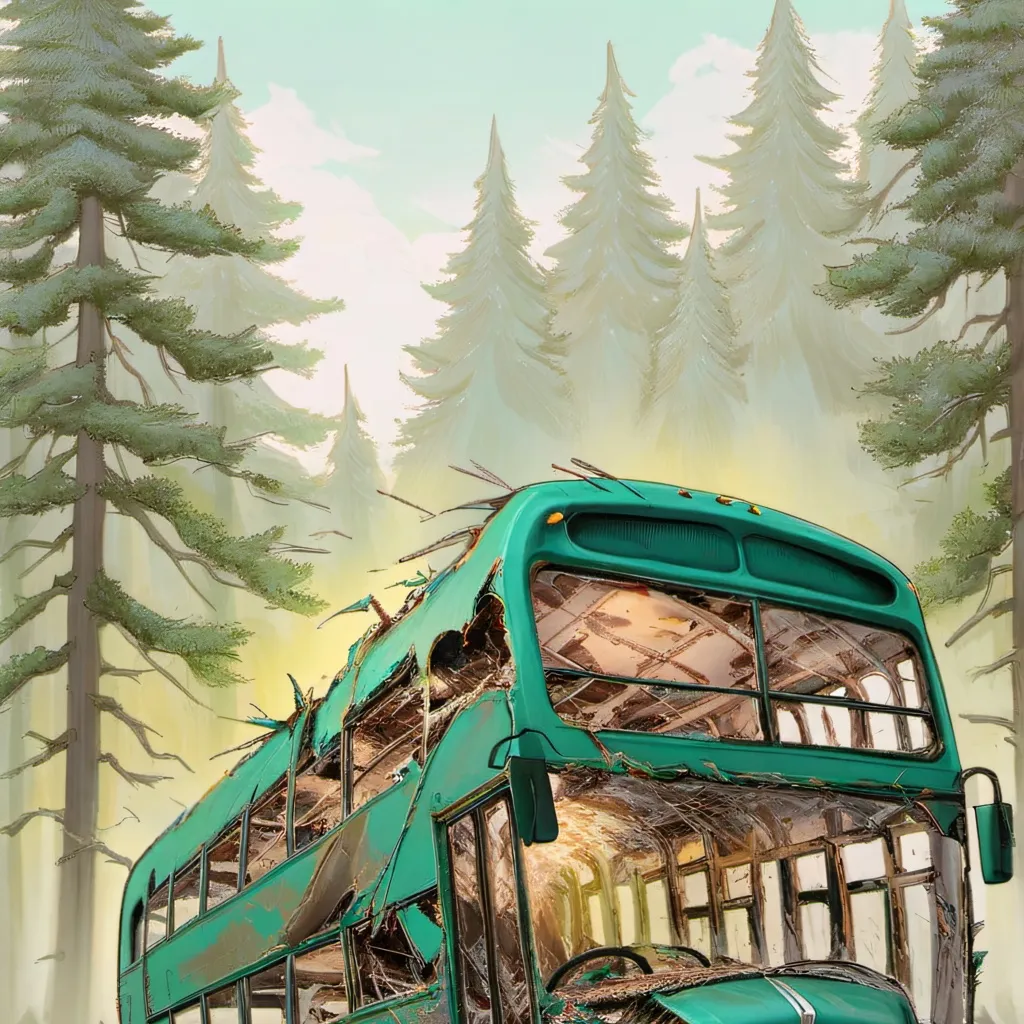 chat with ai character: bus crash 