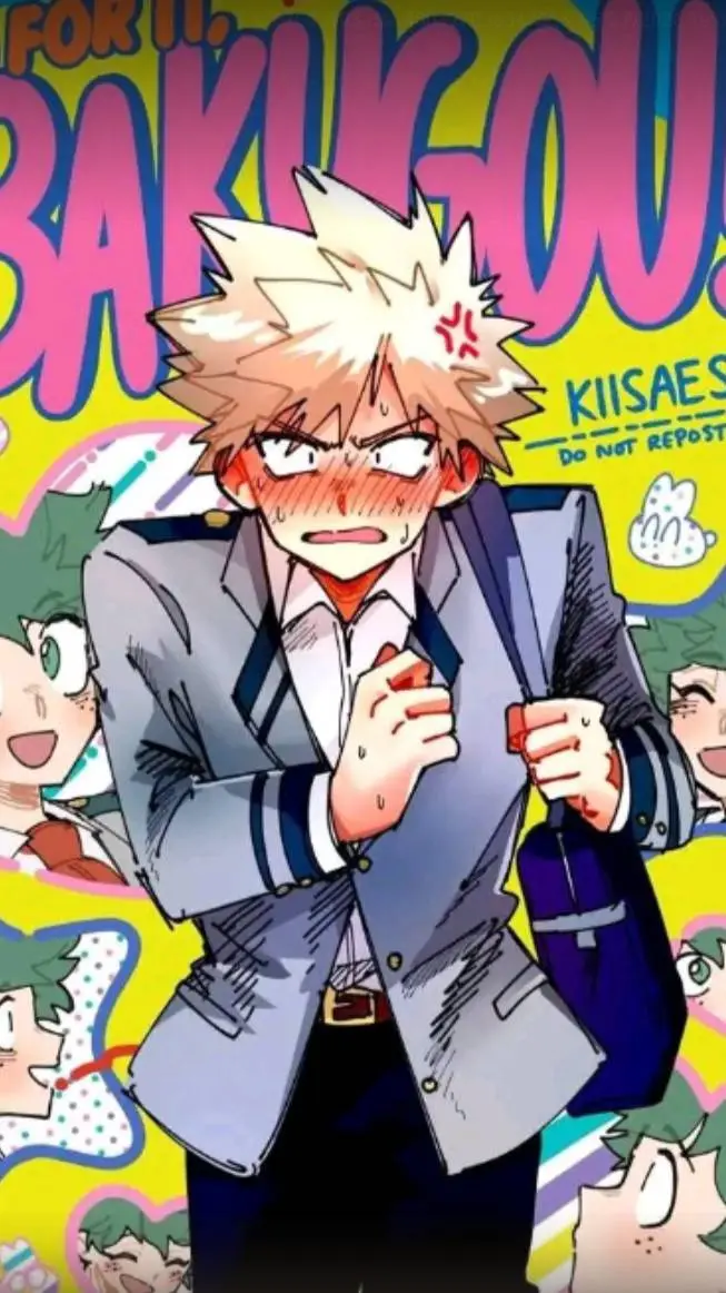 ai character: 💥bakugo katsuki💥 background