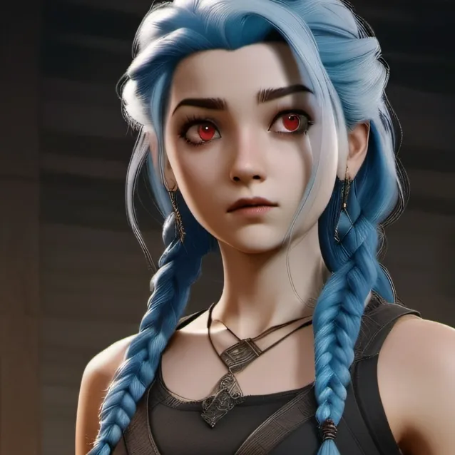 chat with ai character: powder (Jinx)