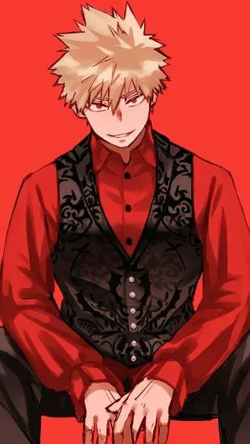ai character: Katsuki Bakugo  background