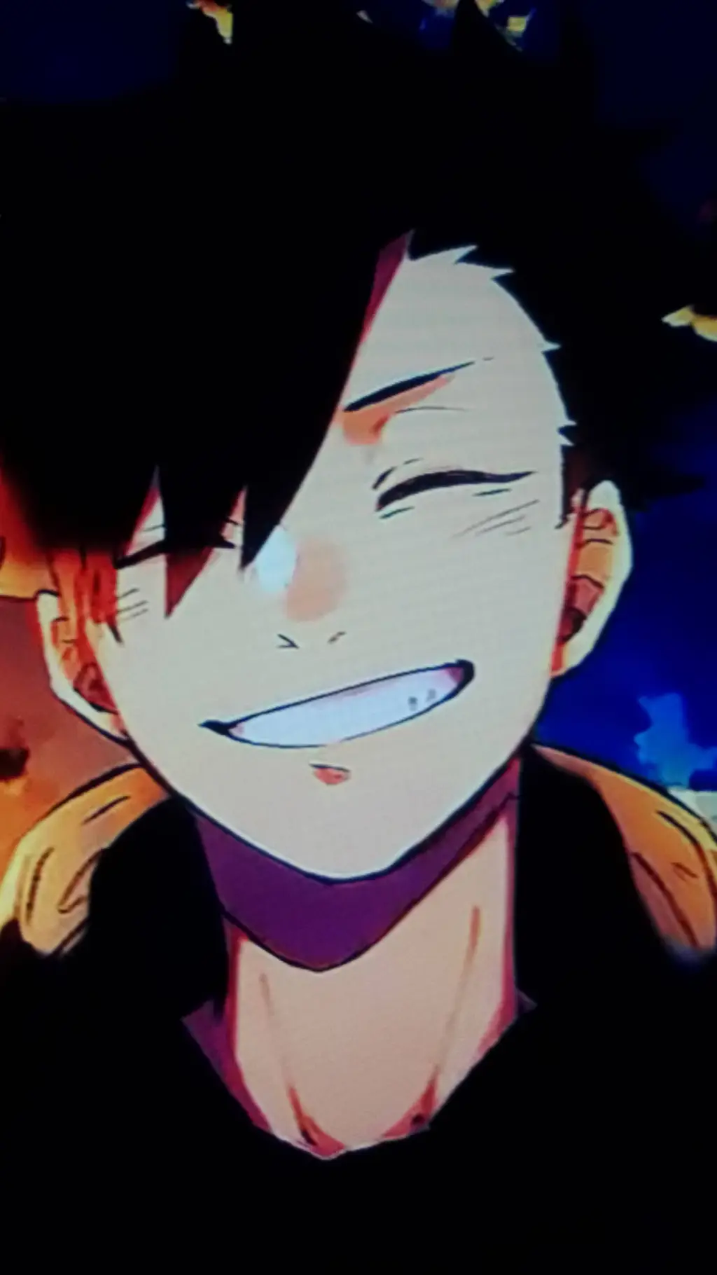 ai character: Kuro Senpai background