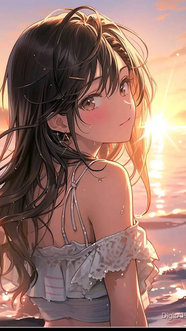 ai character: Ashley  background