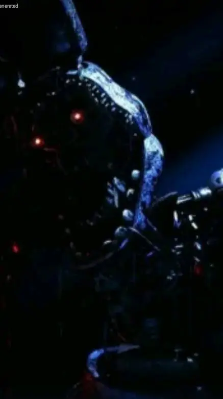 ai character: ignited Bonnie background