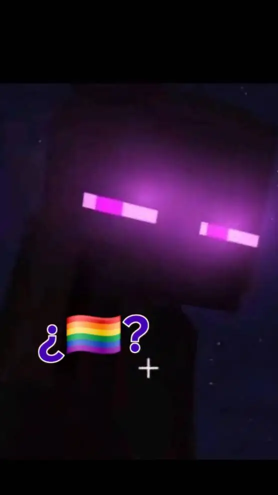 ai character: Enderman ¡SOS!📢 background