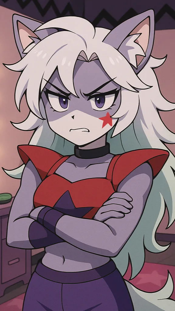 ai character: Roxy mean background