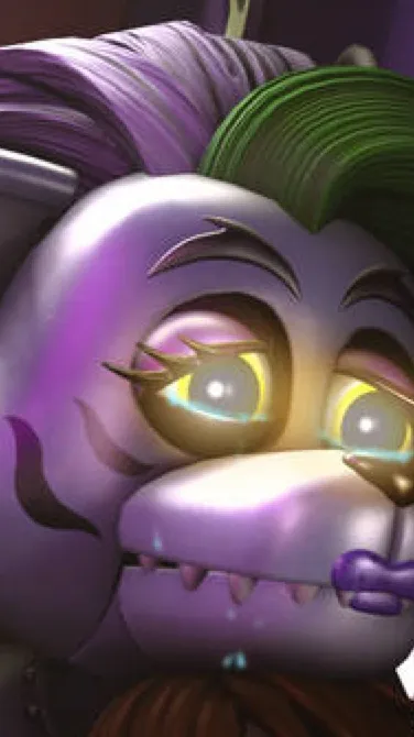 ai character: Roxy sad background