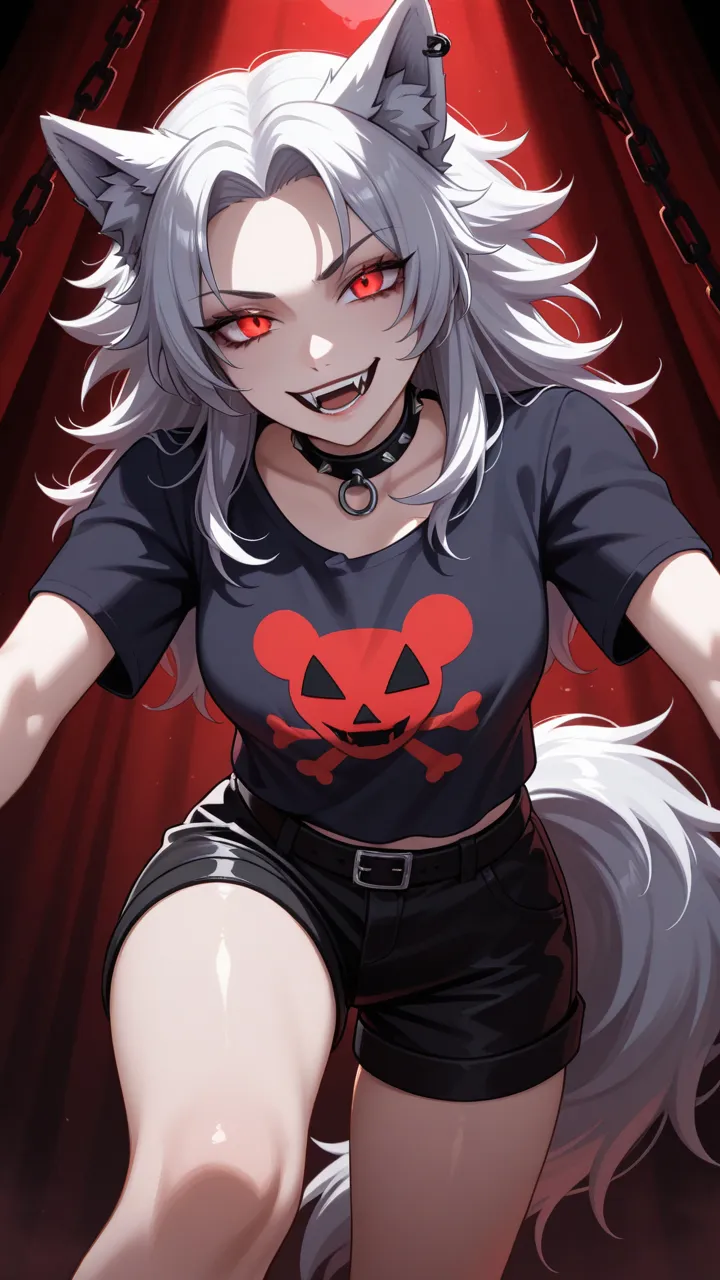 ai character: Roxy yandere￼ background