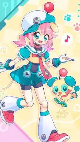 ai character: AsuinuiVt background