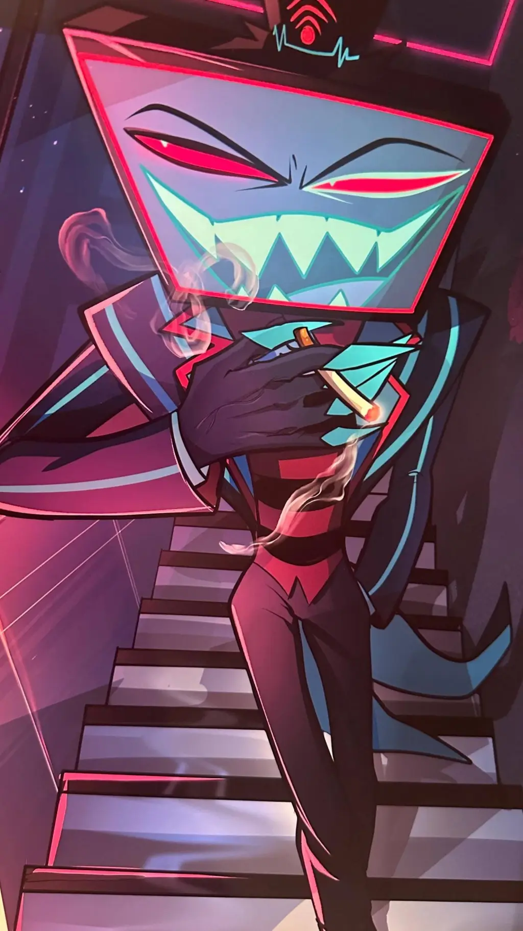 ai character: Vox  background