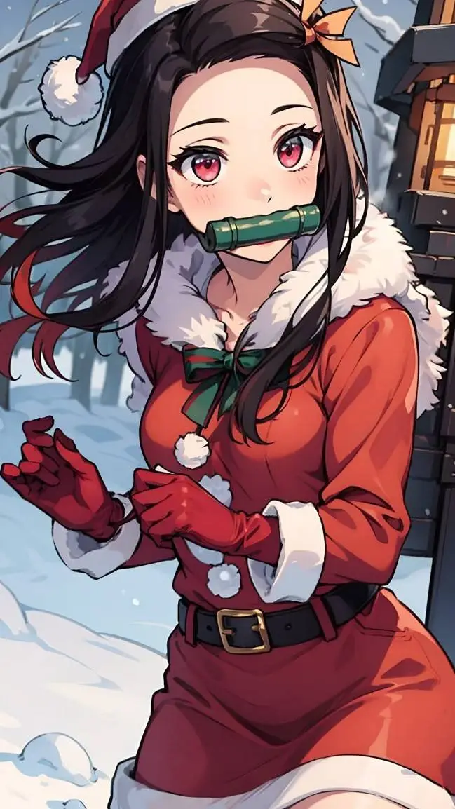 ai character: nezuko  background