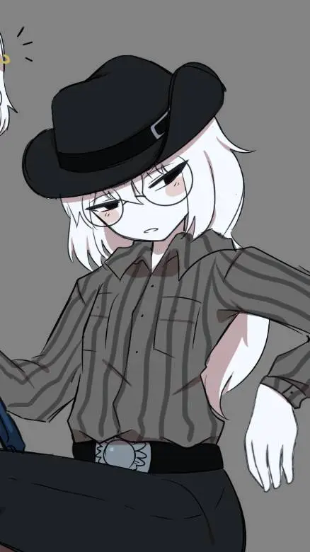 ai character: dead rails♀️ background