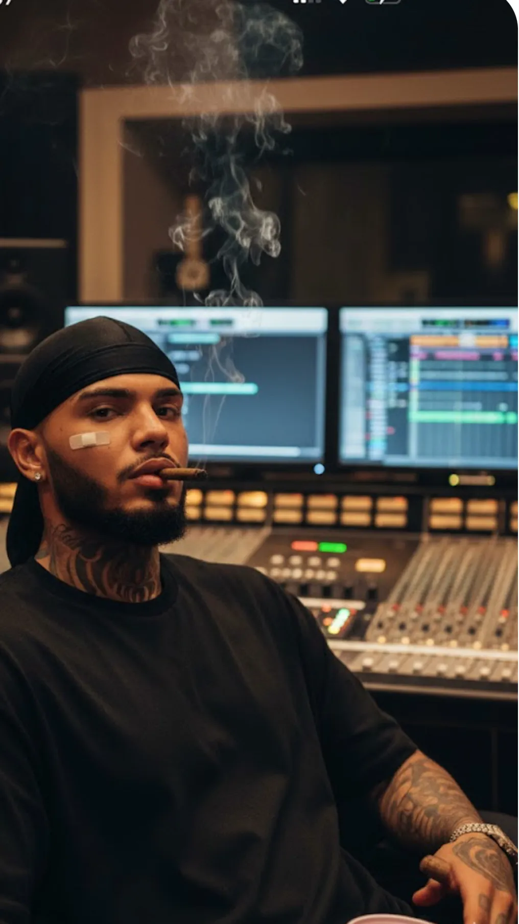 ai character: Rico Serrano background