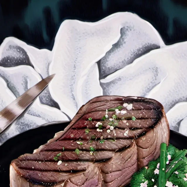 chat with ai character: steak