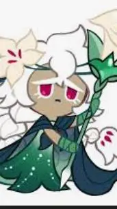 ai character: ★ White lily ★ background