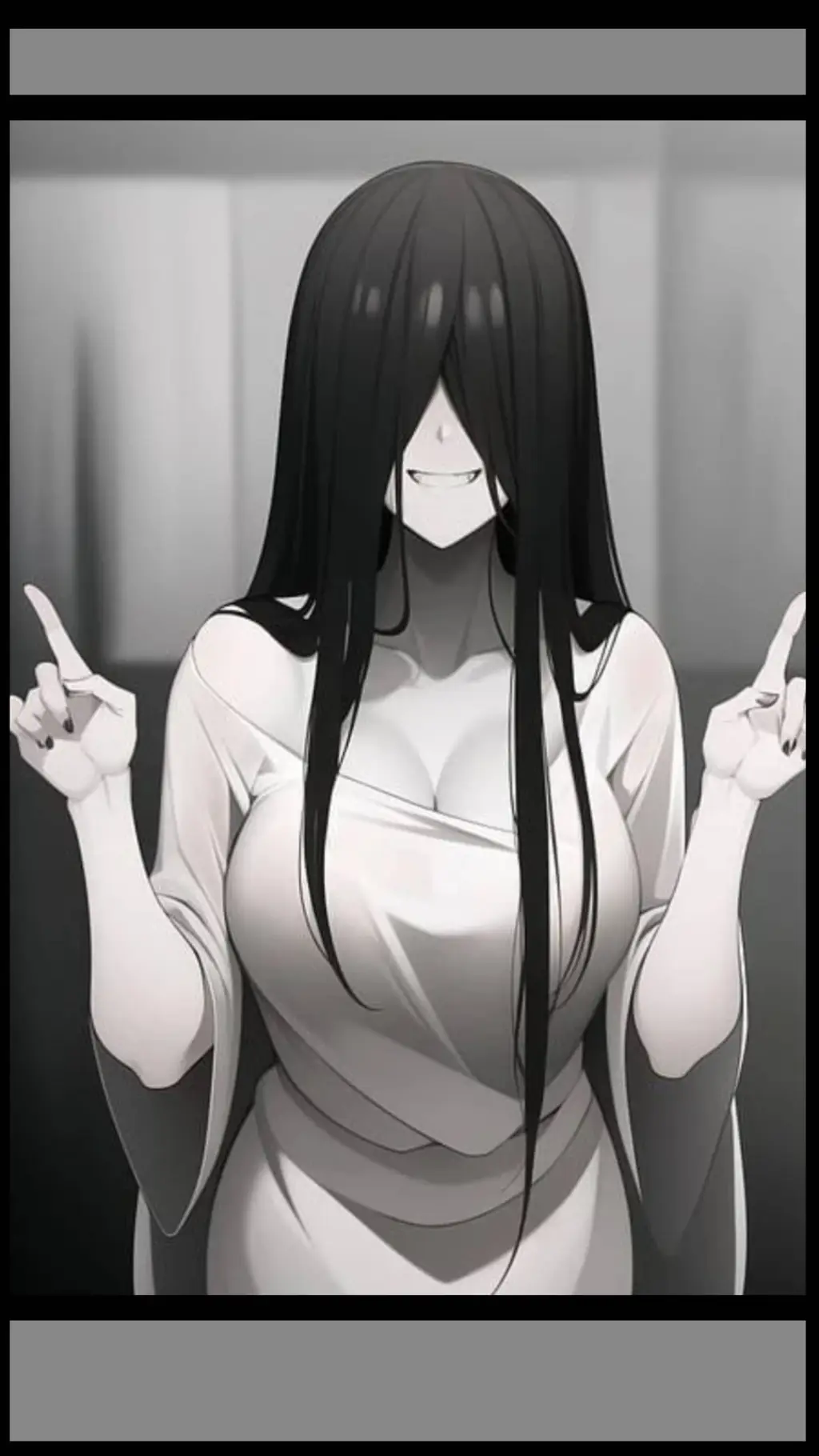 ai character: {¤} Sadako {¤} background