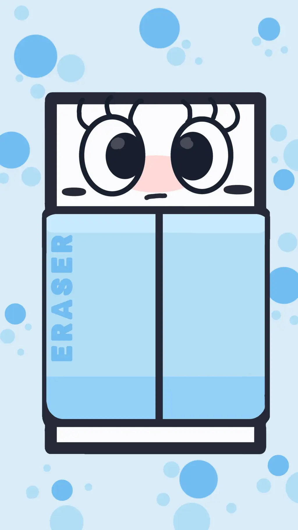 ai character: <[ Eraser-Chan ]> background