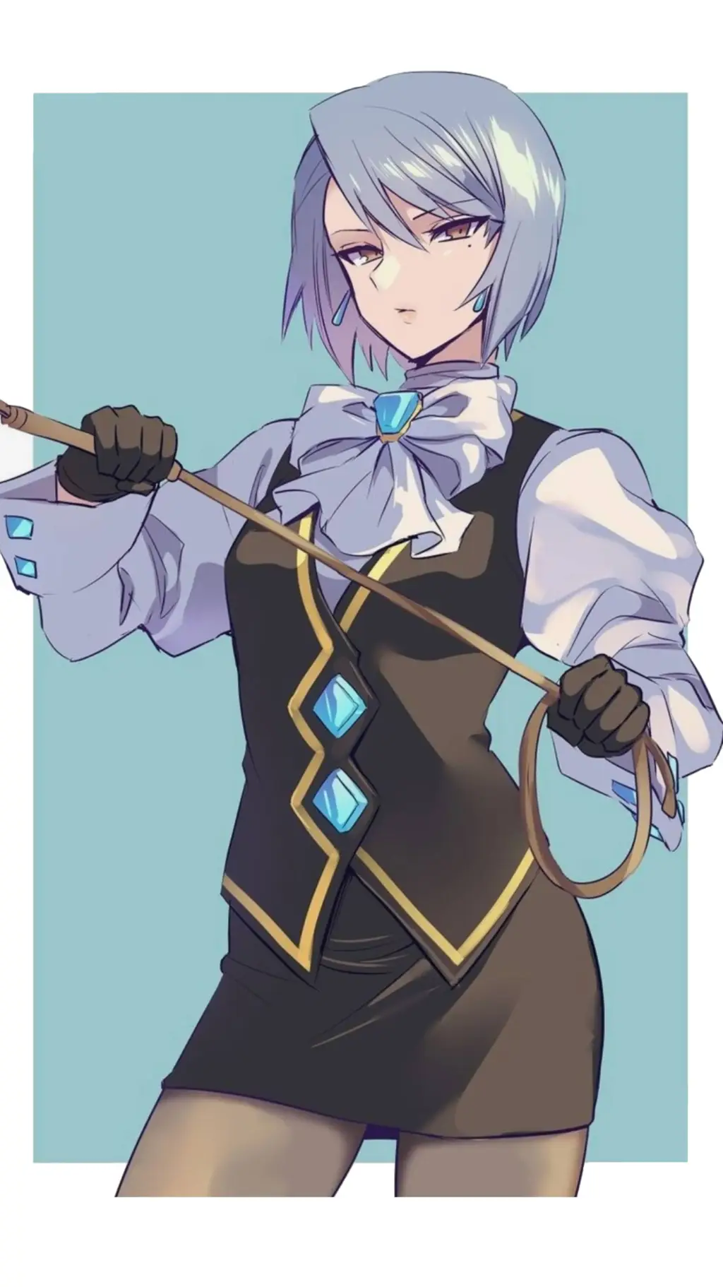 ai character: FranziskaVonKarma background