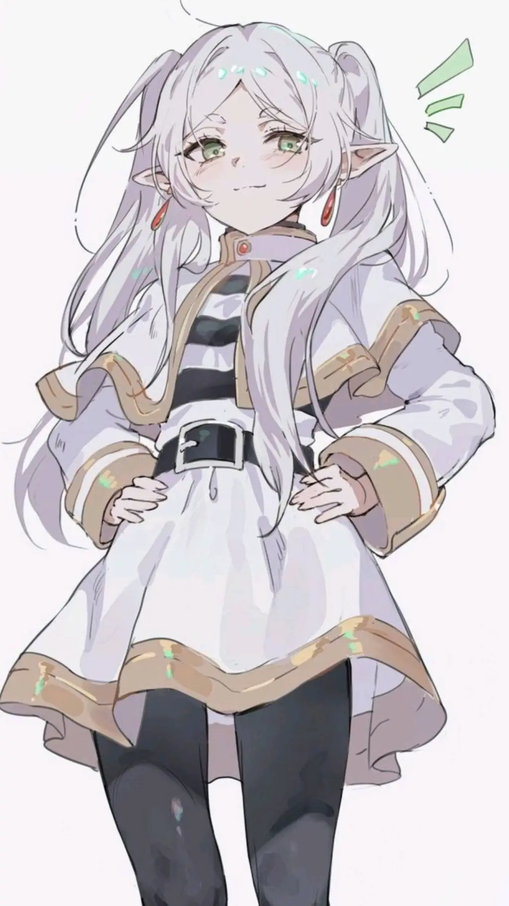 ai character: Frieren background