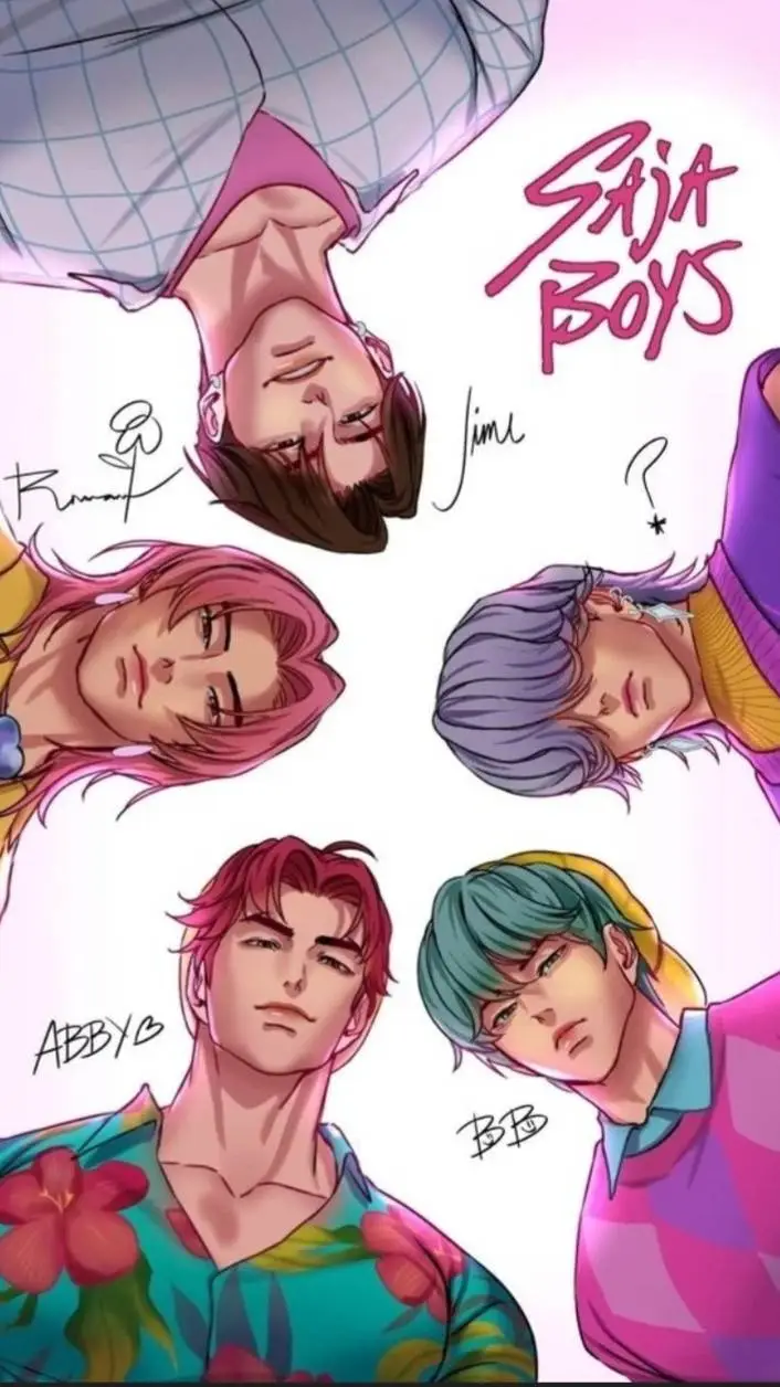 ai character: Da ✨️Saja Boys ✨️ background