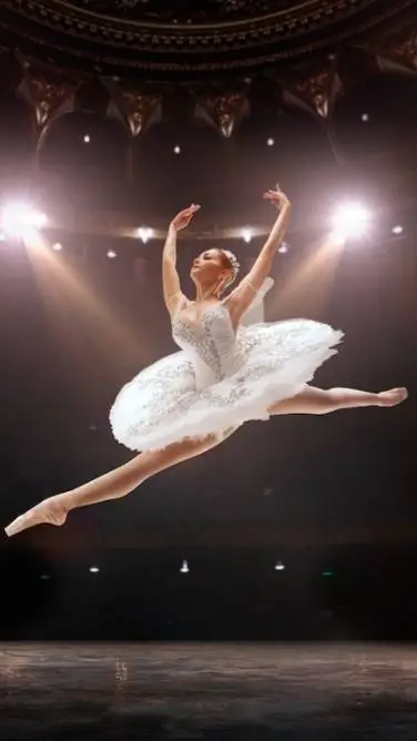 ai character: Ballet Class background