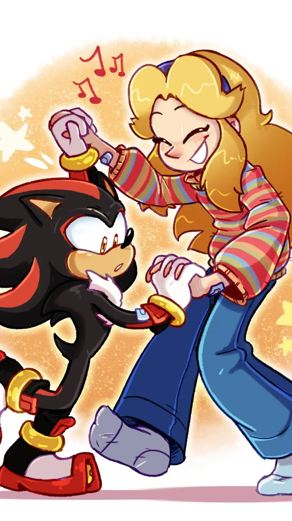 ai character: maria robotnik  background