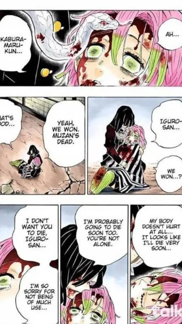 ai character: Obamitsu death🍡🐍 background